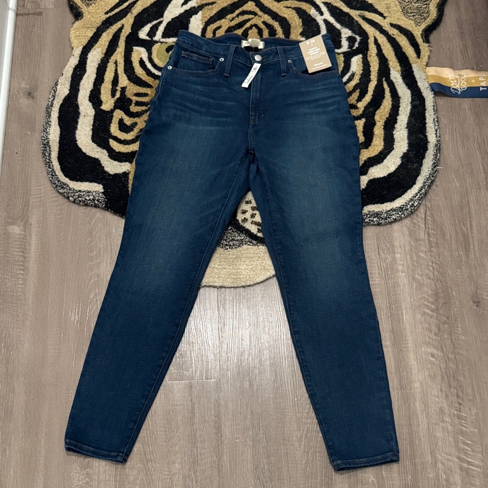NWT Madewell Curvy High Rise Skinny Jeans 30”